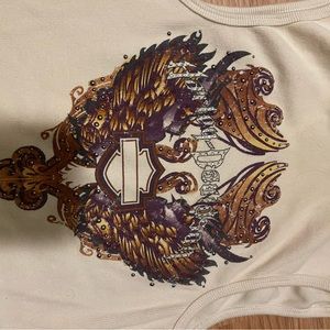 Vintage Harley Davidson Tan Tanktop